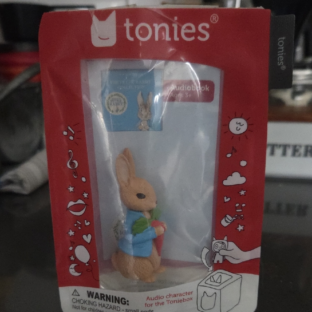 🐇🐣 Tonies Peter Rabbit Audio Character - Red Packaging